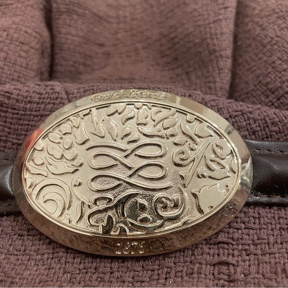 Authentic lancel Brigitte Bardot BB Sac Brown Tweet bucket Bag - Picture 16 of 16